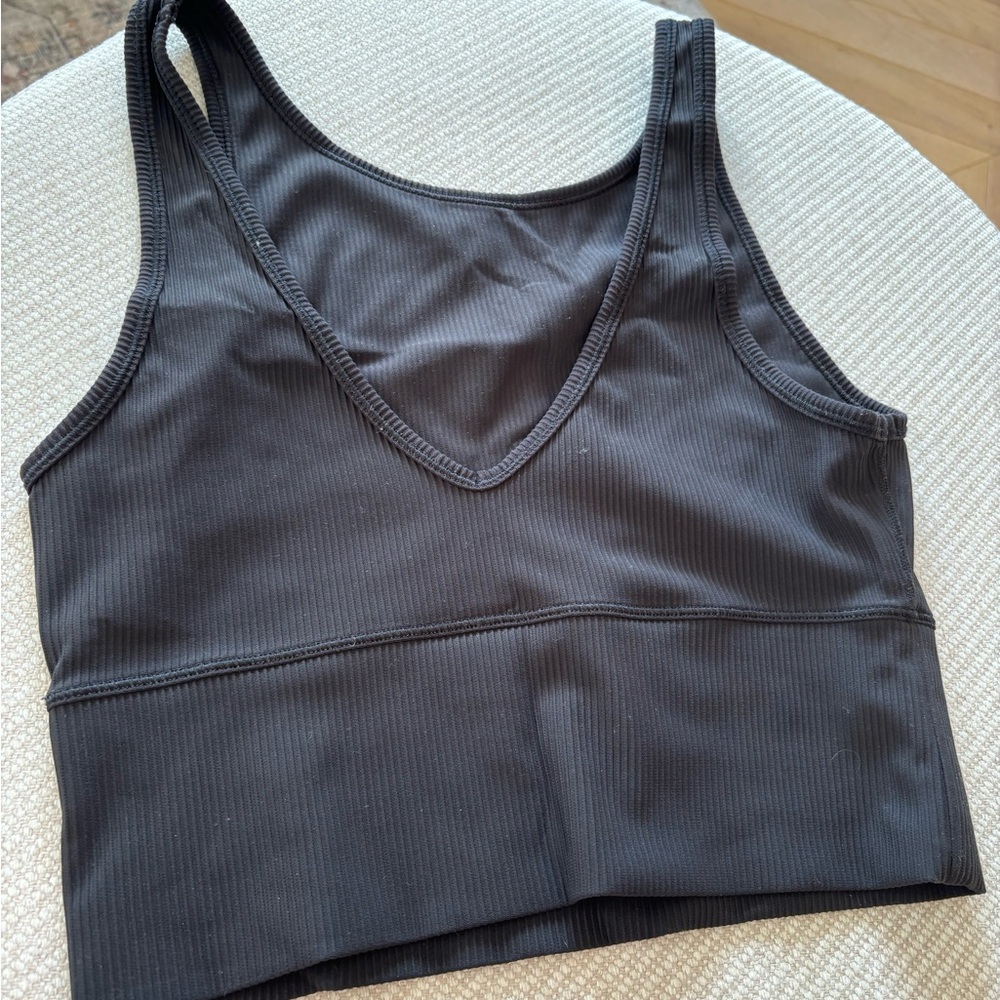 Lululemon power pivot tank / bra ribbed